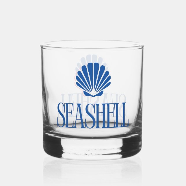 Vaso De Whiskey Seashell (Reverso )