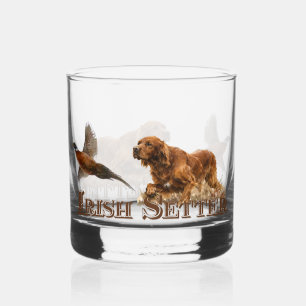 Vaso De Whiskey Setter Irlandés 
