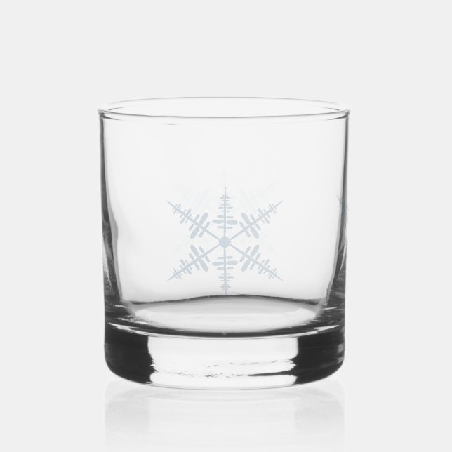 Vaso De Whiskey Snowflake (Anverso)