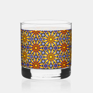 Vaso De Whiskey Sol celeste