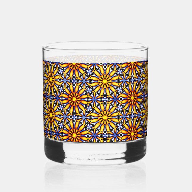 Vaso De Whiskey Sol celeste (Anverso)