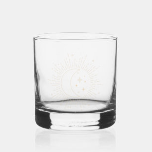 Vaso De Whiskey Sol y Luna