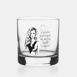 Vaso De Whiskey Sorprendido, mírame