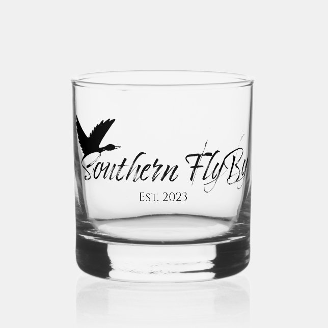 Vaso De Whiskey Southern FlyBy LLC. Whiskey Glass (Anverso)