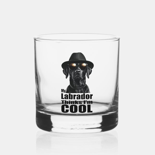 Vaso De Whiskey Soy Guay Black Lab (Anverso)