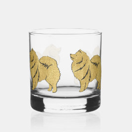 Vaso De Whiskey Sparkly Thang Lapphund finlandés Rocca Jugo Glass