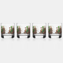 Vaso De Whiskey Steampunk Leprechaun