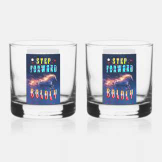 Vaso De Whiskey Step Forward Boldly