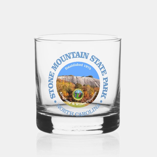 Vaso De Whiskey Stone Mountain SP (Anverso)