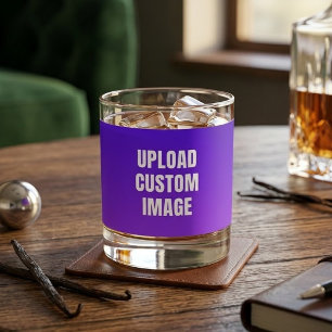 Vaso De Whiskey Subir imagen personalizada: agregue la suya para i