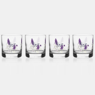 Vaso De Whiskey Summer Lilac's Winged Visitor