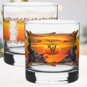 Vaso De Whiskey Sunset Plaza Marina 2584