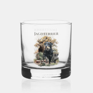 Vaso De Whiskey Terrier de caza alemán