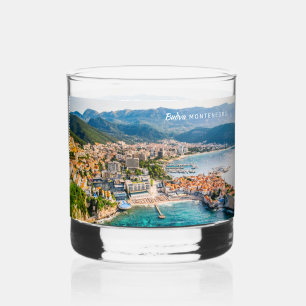 Vaso De Whiskey Texto personalizado Montenegro