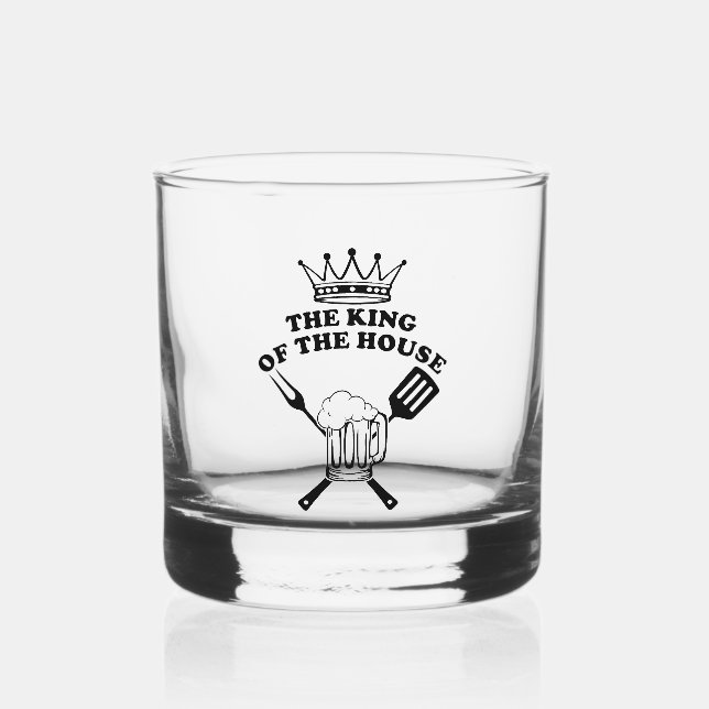 Vaso De Whiskey The King of the House (Anverso)