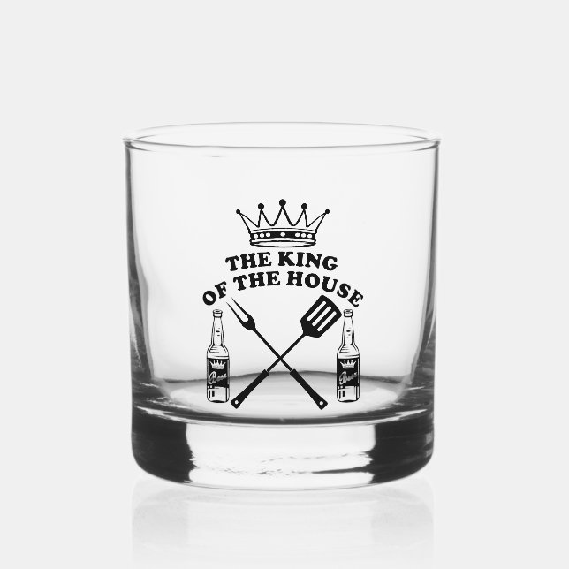 Vaso De Whiskey The King of the House Beer (Anverso)
