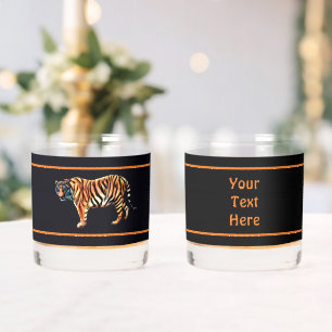Vaso De Whiskey Tigre de Siberia
