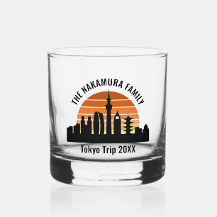 Vaso De Whiskey Tokio: Un recuerdo de vacaciones para Personalizad