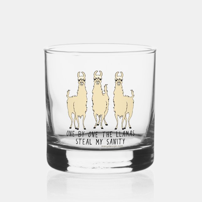 Vaso De Whiskey Una por una las Llamas roban mi gracia sana (Anverso)