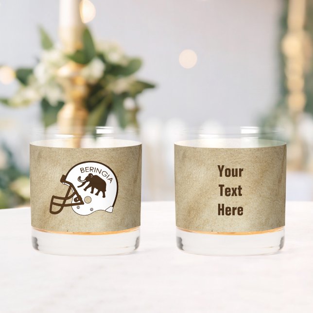 Vaso De Whiskey Universidad de Beringia Mammoth Helmet (Insitu (Boda))