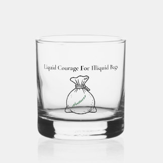 Vaso De Whiskey Valor Líquido - Altcoin Trader Glass Whiskey