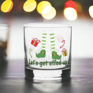 Vaso De Whiskey Vamos a Elfar Humoradas Navidades