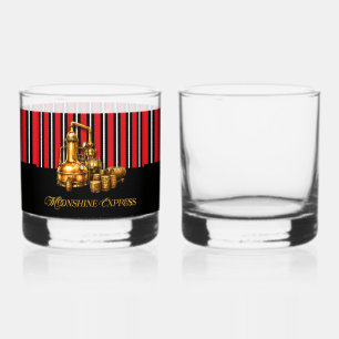 Vaso De Whiskey ¡Vasos oficiales de whisky Moonshine Express!
