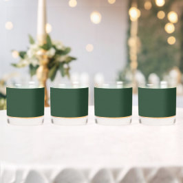 Vaso De Whiskey Verde Pino