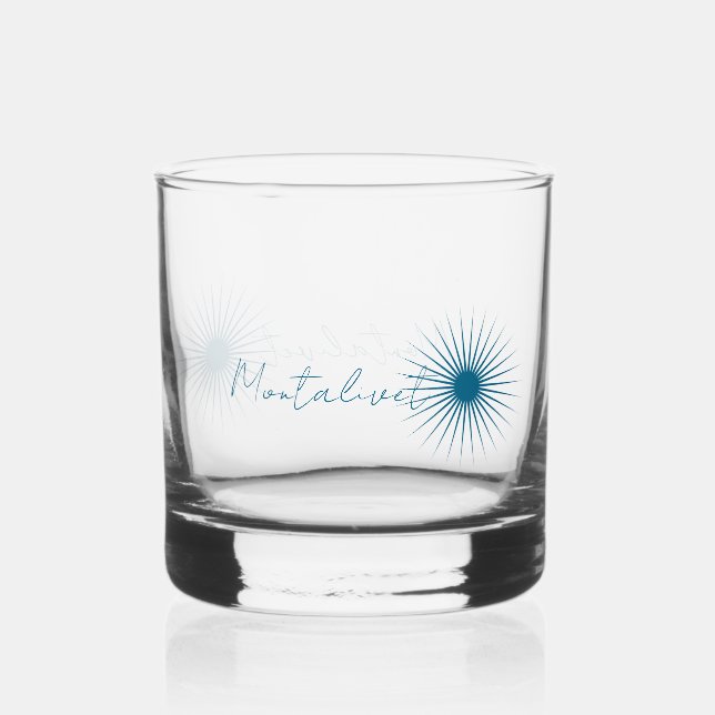 Vaso De Whiskey Verre cocktail ou whisky d'une ville vacances  (Anverso)