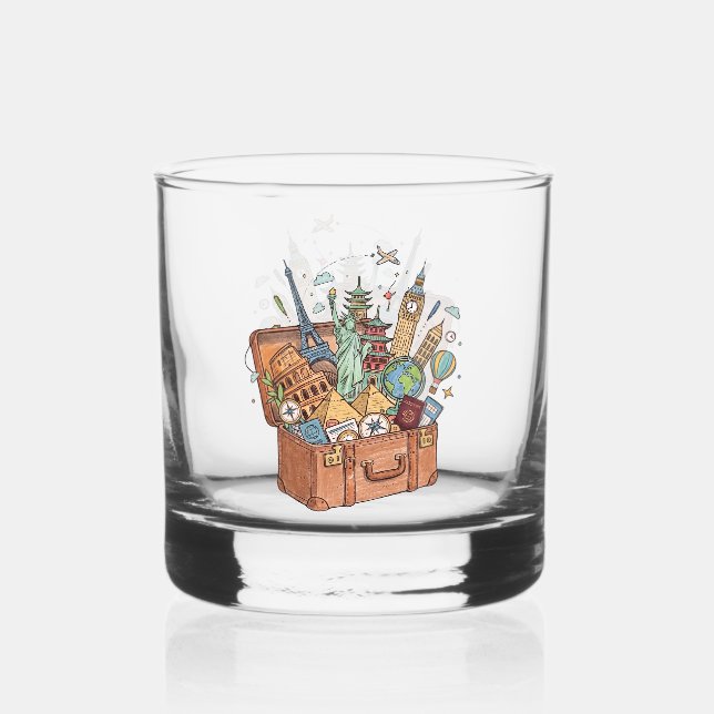 Vaso De Whiskey Viaje (Anverso)