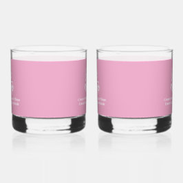 Vaso De Whiskey Viaje de Chicas Crear Recuerdos Rosa