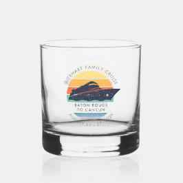 Vaso De Whiskey Viaje de Personalizado de crucero por la Reunión F