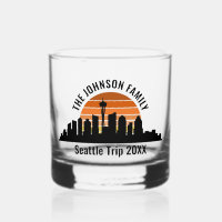 Viaje familiar de Personalizado Sunset Skyline de 