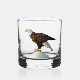 Vaso De Whiskey Vidrio de águila calva