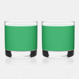 VASO DE WHISKEY VIDRIO DE BEBIDA VERDE
