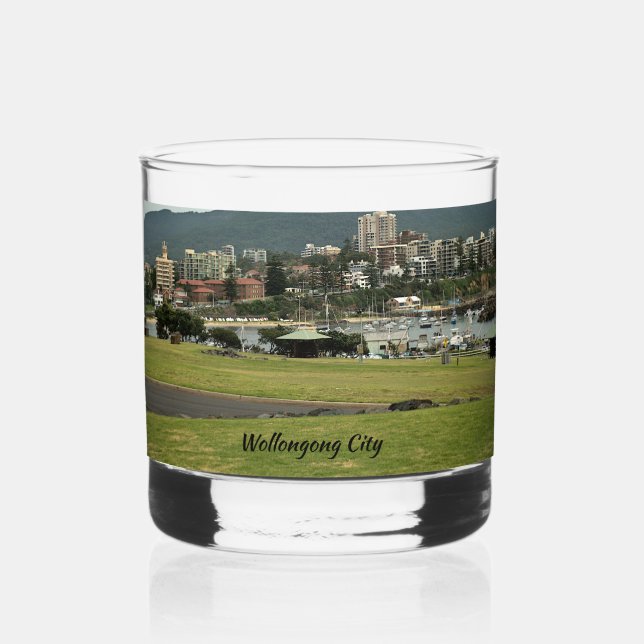Vaso De Whiskey Vidrio de rock impreso (Anverso)