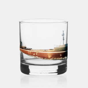 Vaso De Whiskey vidrio Joseph L. Block