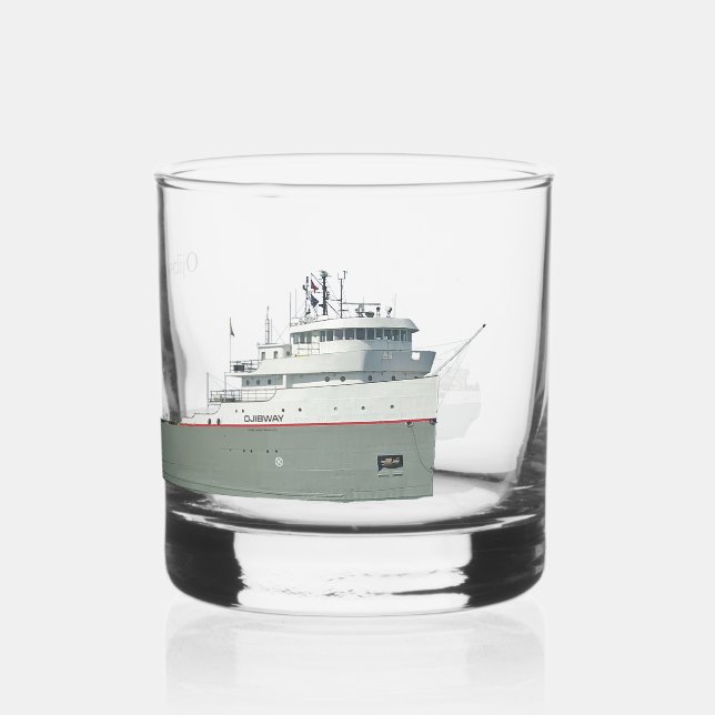 Vaso De Whiskey vidrio Ojibway (Reverso )