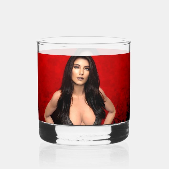 Vaso De Whiskey vidrio RedSide (Anverso)