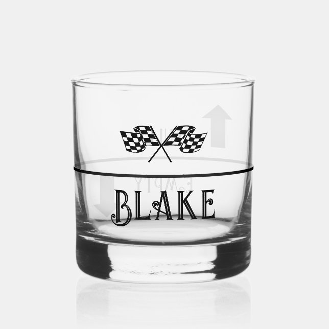 Vaso De Whiskey Vidrio Whisky Personalizado personalizado (Anverso)