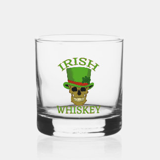 Vaso De Whiskey whisky del día de San Patricio