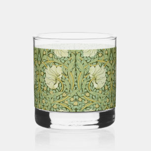Vaso De Whiskey William Morris Pimpernel Floral Blue Wallpaper