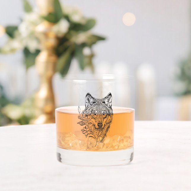 Vaso De Whiskey Wolf (Insitu (Boda))