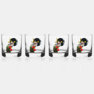 Vaso De Whiskey Wolf16: