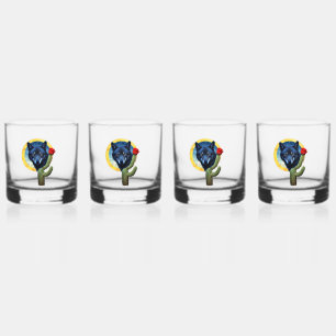 Vaso De Whiskey Wolf20:
