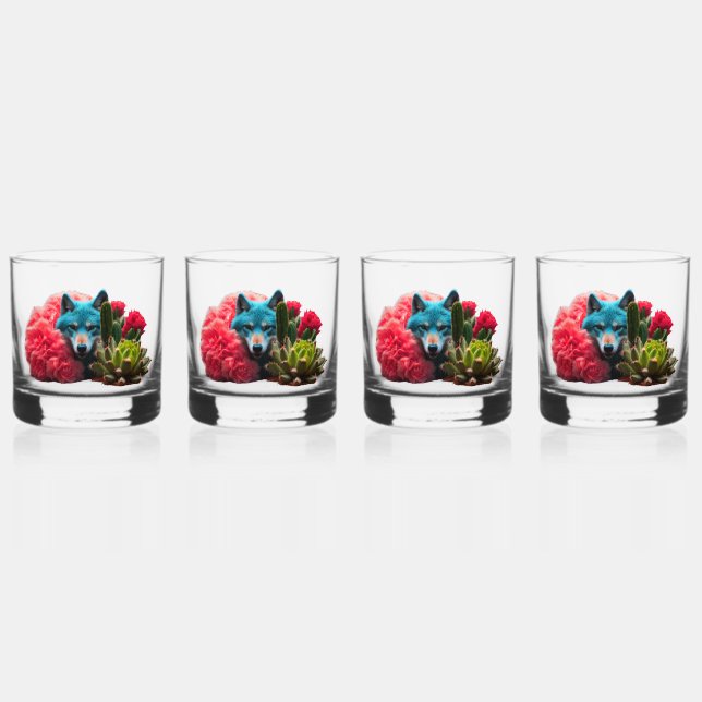 Vaso De Whiskey Wolf22: (Anverso)