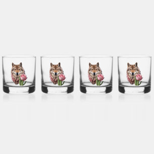 Vaso De Whiskey Wolf One