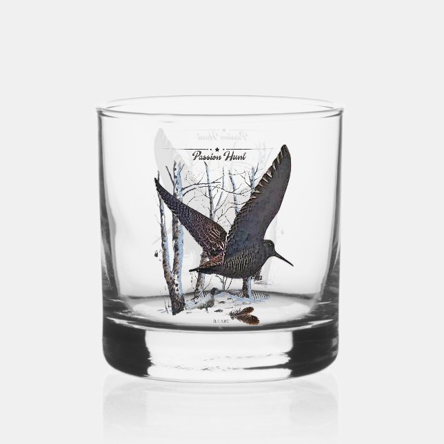 Vaso De Whiskey Woodcock (Reverso )
