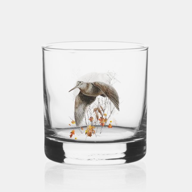 Vaso De Whiskey Woodcock (Anverso)