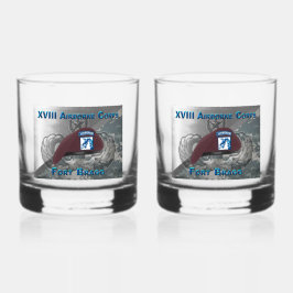VASO DE WHISKEY XVIII AIRBORNE CORPS